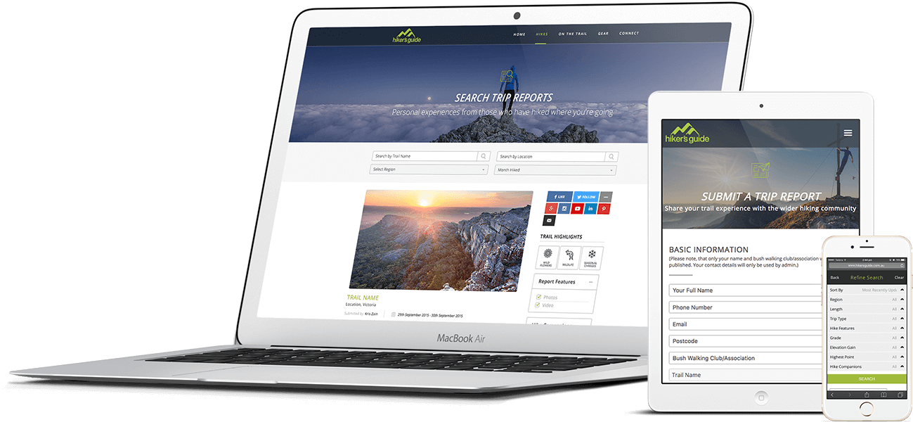 Hikers Guide - platforms and technology